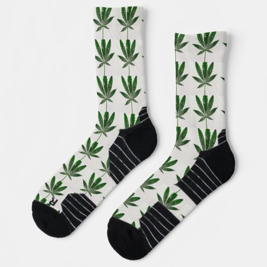 HEMPSHIRE SOX GREEN LEAF HAVIC ACD SOCKEN (Links)