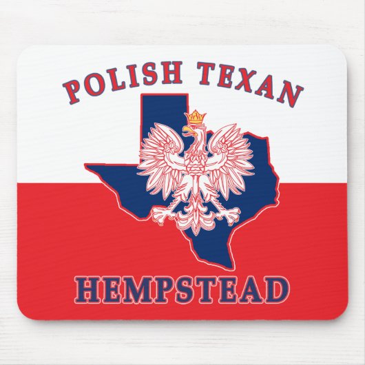 Hempstead Polish Texan Mousepad (Vorne)