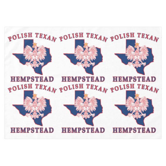 Hempstead Polish Texan Tischdecke (Vorderseite (Horizontal))