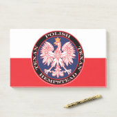 Hempstead Round Polish Texan Post-it Klebezettel (Auf Schreibtisch)