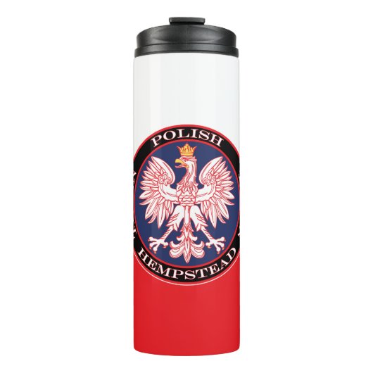 Hempstead Round Polish Texan Thermosbecher (Vorderseite)