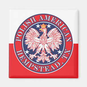 Hempstead Texas Polnischer Adler Magnet