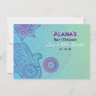 HEMSA HAND Bat Mitzvah Einladung Save the Date