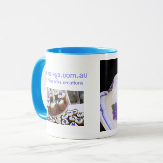 Hemsleys Usambaraveilchen-Tasse Tasse (Vorderseite Links)