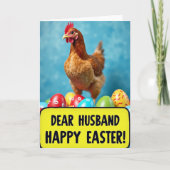 Hen And Egg Pattern Card Karte (Vorderseite)