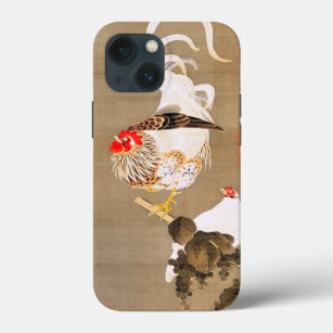 Hen and Rooster with Grapevine by Ito Jakuchu Case-Mate iPhone Hülle