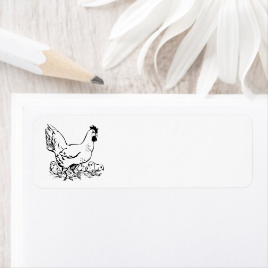 Hen & Baby Chicks (Insitu)