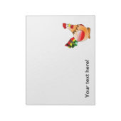 Hen Cartoon Notizblock (Rotiert)