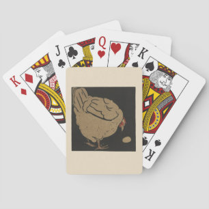 Hen - Darstellung der Square Animals Spielkarten