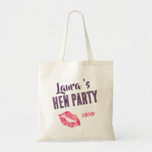 Hen Do Wochenendtasche, Junggeselinnen-Abschied Tragetasche