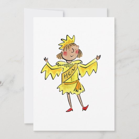 Hen Einladung (Vorderseite)