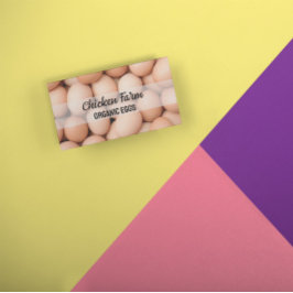 Hen Farm Bio Bio-Eier Visitenkarte