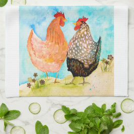 Hen Friends Kitchen Teetuch Geschirrtuch