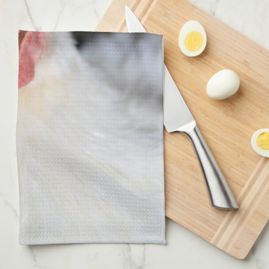 Hen Geschirrtuch (Viertel Falte)