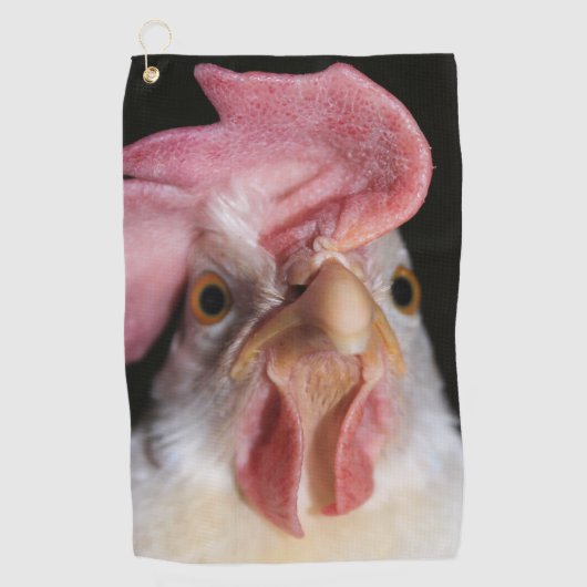 Hen Golfhandtuch (Vorderseite)