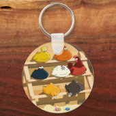 Hen House Schlüsselanhänger (Vorderseite)