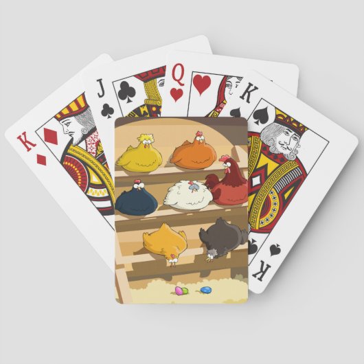 Hen House Spielkarten (Rückseite)