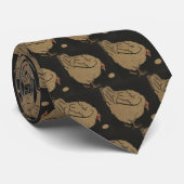 Hen - Illustration von Square Animals Krawatte (Gerollt)