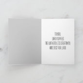 Hen (Mode) Geburtstagskarte Karte (Innenseite)