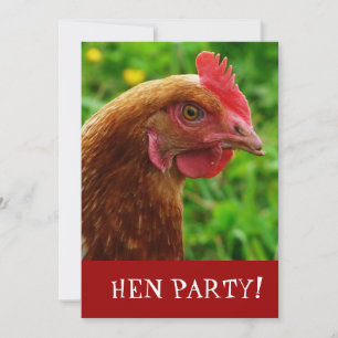 Hen Night Junggeselinnen-Abschied Einladung