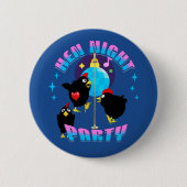 Hen Night Party Funny Junggeselinnen-Abschied Button (Vorderseite)
