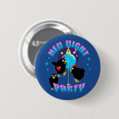 Hen Night Party Funny Junggeselinnen-Abschied Button (Vorne & Hinten)