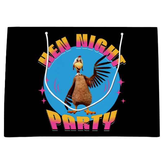 Hen Night Party Funny Junggeselinnen-Abschied Große Geschenktüte (Vorderseite)