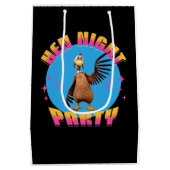 Hen Night Party Funny Junggeselinnen-Abschied Mittlere Geschenktüte (Rückseite)