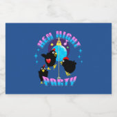 Hen Night Party Funny Junggeselinnen-Abschied Schaumweinetikett (Einzelnes Label)