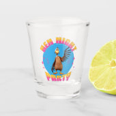 Hen Night Party Funny Junggeselinnen-Abschied Schnapsglas (Vorderseite)