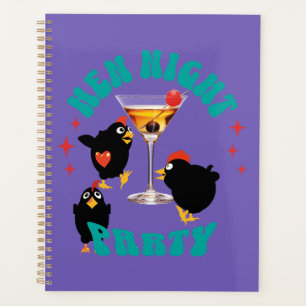 Hen Night Party, Junggeselinnen-Abschied Funny Hen Planer