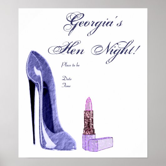 Hen Night Poster (Vorne)