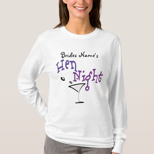 Hen Night T-Shirt (Vorderseite)