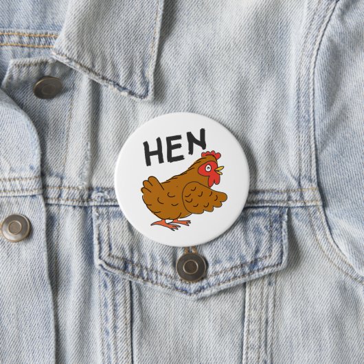 Hen Party Abzeichen Button für Braut zu sein (Beispiel)