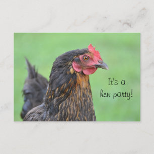 Hen Party batchelorette Einladung