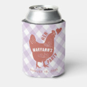 Hen Party Chicken Bachelorette Dosenkühler (Kanne Rückseite)