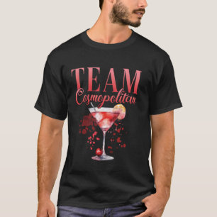 Hen Party Cocktail Barkeeper Team Cosmopolitan T-Shirt