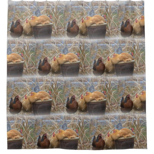 Hen Party Duschvorhang (Vorderseite)