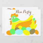 Hen Party Einladung (Vorne/Hinten)