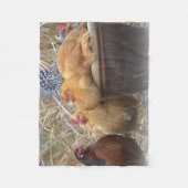 Hen Party Fleecedecke (Vorderseite)