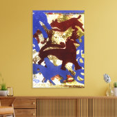 Hen Party Leinwanddruck (Insitu (Wohnzimmer))