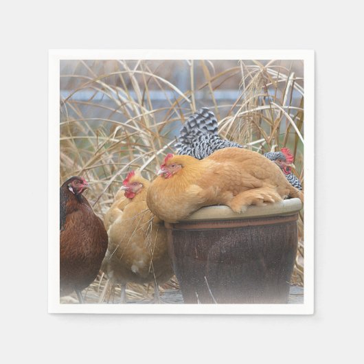 Hen Party Paper Napkin Serviette (Vorderseite)
