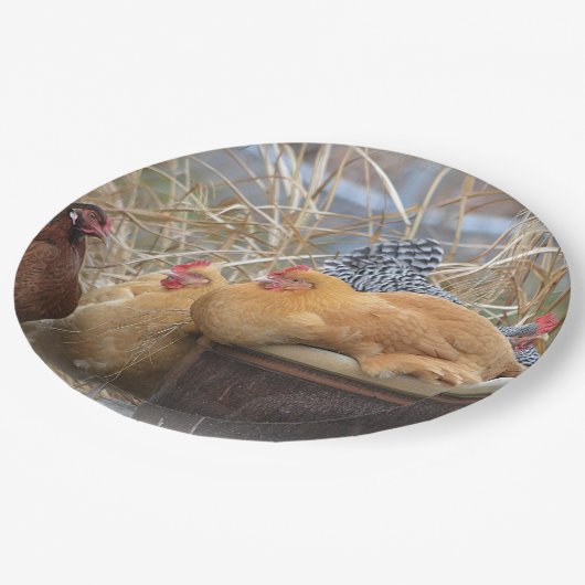 Hen-Party-Papierplatte Pappteller (Schrägansicht)