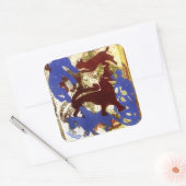 Hen Party Quadratischer Aufkleber (Umschlag)