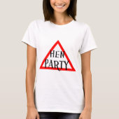 Hen Party T-Shirt (Vorderseite)