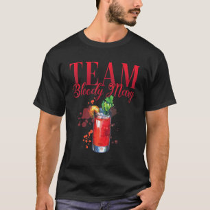 Hen Party Team Bloody Mary Cocktail zum Barkeeper T-Shirt