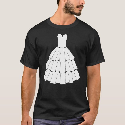 Hen Party Wedding Dress Wedding Hen Party T-Shirt (Vorderseite)