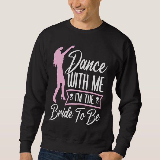 Hen Party Wedding Married Bachelor Bride To Be Bac Sweatshirt (Vorderseite)