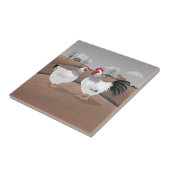 Hen & Rooster Fliese (Seite)