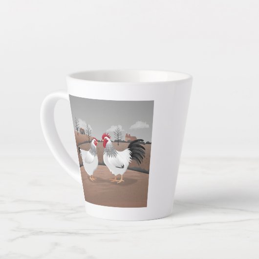 Hen & Rooster Milchtasse (Linke Ecke)
